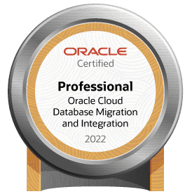 Oracle certification Verifiied Badge