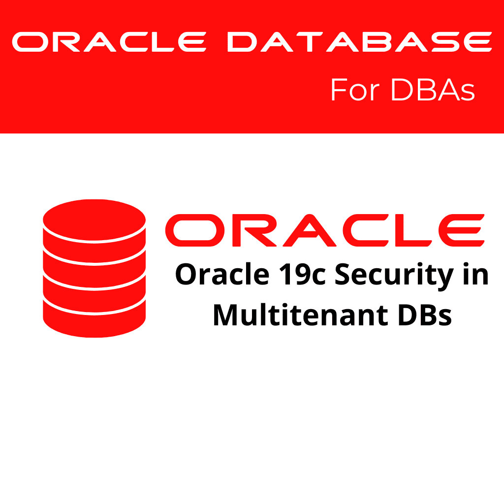 Oracle 19c Manage Security in Multitenant Databases